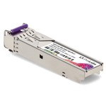 Picture of Zhone® Compatible TAA 1000Base-BX SFP Transceiver (SMF, 1490nmTx/1310nmRx, 40km, LC, DOM)