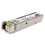 Picture of HP® Compatible TAA 1000Base-BX SFP Transceiver (SMF, 1550nmTx/1310nmRx, 40km, LC, DOM)
