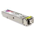 Picture of HP® Compatible TAA 1000Base-BX SFP Transceiver (SMF, 1550nmTx/1310nmRx, 40km, LC, DOM)