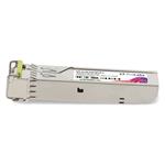 Picture of HP® Compatible TAA 1000Base-BX SFP Transceiver (SMF, 1550nmTx/1310nmRx, 60km, LC, DOM)