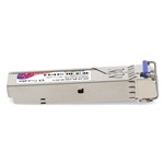 Picture of Zhone® Compatible TAA 1000Base-BX SFP Transceiver (SMF, 1310nmTx/1490nmRx, 20km, LC, DOM)