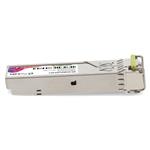 Picture of Dell® SFP-1G-BX10-D53-DE Compatible TAA 1000Base-BX SFP Transceiver (SMF, 1550nmTx/1310nmRx, 10km, LC, DOM)