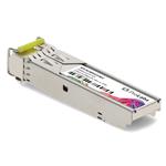Picture of MSA and TAA 1000Base-BX SFP Transceiver (SMF, 1550nmTx/1490nmRx, 40km, LC, DOM)