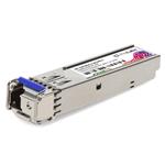 Picture of HP® Compatible TAA 1000Base-BX SFP Transceiver (SMF, 1310nmTx/1550nmRx, 20km, LC, DOM)