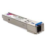 Picture of MSA and TAA 1000Base-BX SFP Transceiver (SMF, 1490nmTx/1310nmRx, 20km, SC, DOM)