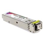 Picture of HP® Compatible TAA 1000Base-BX SFP Transceiver (SMF, 1550nmTx/1310nmRx, 20km, LC, DOM)