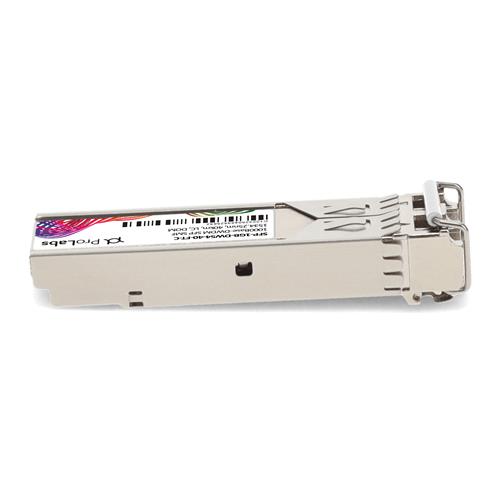 Picture of Fortinet® Compatible TAA 1000Base-DWDM SFP+ Transceiver C-Band 100GHz (SMF, 1534.25nm, 40km, LC, DOM)