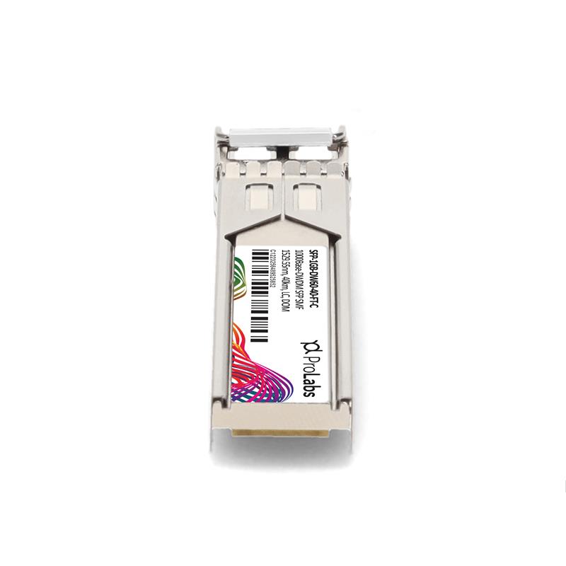 Picture of Fortinet® Compatible TAA 1000Base-DWDM SFP+ Transceiver C-Band 100GHz (SMF, 1529.55nm, 40km, LC, DOM)