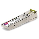 Picture of MSA and TAA 100Base-BX SFP Transceiver (MMF, 1550nmTx/1310nmRx, 550m, SC, DOM)