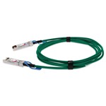 Picture of MSA and TAA 25GBase-CU SFP28 to SFP28 Direct Attach Cable (Passive Twinax, 1m) Green