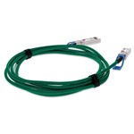 Picture of MSA and TAA 25GBase-CU SFP28 to SFP28 Direct Attach Cable (Passive Twinax, 1m) Green