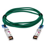 Picture of MSA and TAA 25GBase-CU SFP28 to SFP28 Direct Attach Cable (Passive Twinax, 1m) Green