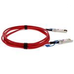 Picture of Mellanox® Compatible TAA Compliant 25GBase-CU SFP28 to SFP28 Red Direct Attach Cable (Passive Twinax, 3m)