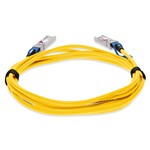 Picture of Cisco® Compatible TAA 25GBase-CU SFP28 to SFP28 Yellow Direct Attach Cable (Passive Twinax, 2m)