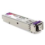 Picture of MSA and TAA 2GBase-BX SFP Transceiver (SMF, 1490nmTx/1310nmRx, 10km, LC, -40 to 85C)