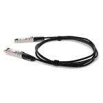Picture of MSA and TAA 50GBase-CU SFP56 to SFP56 Direct Attached Cable (Passive Twinax, 2m, 32AWG)
