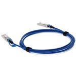 Picture of Cisco® SFP-H10GB-CU3M Compatible TAA Compliant 10GBase-CU SFP+ Blue Direct Attach Cable (Passive Twinax, 3m)