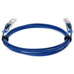 Picture of Cisco® SFP-H10GB-CU3M Compatible TAA Compliant 10GBase-CU SFP+ Blue Direct Attach Cable (Passive Twinax, 3m)