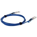 Picture of Cisco® SFP-H10GB-CU3M Compatible TAA Compliant 10GBase-CU SFP+ Blue Direct Attach Cable (Passive Twinax, 3m)