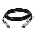Picture of Solarflare® SOLR-QSFP1SFP28-1MP Compatible TAA Compliant 25GBase-CU QSFP28 to 1xSFP28 Direct Attach Cable (Passive Twinax, 1m)