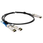 Picture of Solarflare® SOLR-QSFP2SFP-1MP Compatible TAA Compliant 20GBase-CU QSFP+ to 2xSFP+ Direct Attach Cable (Passive Twinax, 1m)