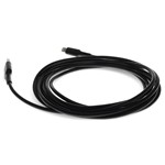 Picture of 1m (3.3ft) USB A 2.0 Male to Lightning Male Sync and Charge Black Cable