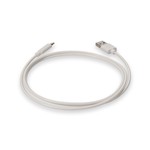 Picture of Apple Computer® MD818AM/A Compatible 1.0m (3.3ft) USB A 2.0 Male to Lightning Male White Cable