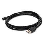 Picture of 3ft USB A 2.0 Male to Micro-USB B 2.0 Male Black Cable