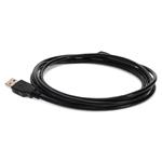 Picture of 3ft USB A 2.0 Male to Micro-USB B 2.0 Male Black Cable