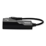 Picture of USB A 3.0 Male to RJ-45 Female Gray & Black Adapter