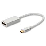 Picture of USB-C Male to DisplayPort 1.2 Female Adapter with Aluminum Housing