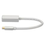 Picture of USB-C Male to DisplayPort 1.2 Female Adapter with Aluminum Housing