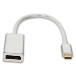 Picture of USB-C Male to DisplayPort 1.2 Female Adapter with Aluminum Housing