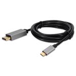 Picture of 6ft USB-C Male to DisplayPort Male Adapter Cable with Aluminum Housing