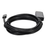 Picture of 6ft USB-C Male to DisplayPort Male Adapter Cable with Aluminum Housing