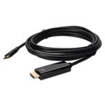 Picture of 6ft USB C Male to HDMI (4K) Male Black Cable