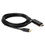 Picture of 6ft USB C Male to HDMI (4K) Male Black Cable