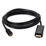 Picture of 6ft USB C Male to HDMI (4K) Male Black Cable