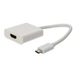 Picture of USB 3.1 (C) Male to HDMI Female White Adapter