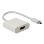 Picture of USB 3.1 (C) Male to HDMI Female White Adapter