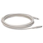 Picture of 1.0m (3.3ft) USB C 3.1 Male to Lightning Male White Sync and Charge Cable
