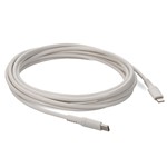 Picture of 2.0m (6.6ft) USB C 3.1 Male to Lightning Male Sync and Charge White Cable