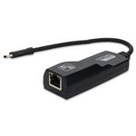 Picture of USB C 3.1 Male to RJ-45 Female Black Adapter