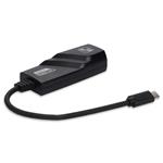 Picture of USB C 3.1 Male to RJ-45 Female Black Adapter