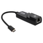 Picture of USB C 3.1 Male to RJ-45 Female Black Adapter
