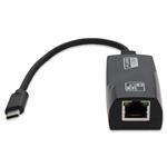 Picture of USB C 3.1 Male to RJ-45 Female Black Adapter