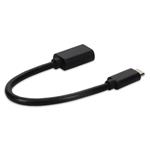 Picture of USB C 3.1 Male to USB A 3.0 Female Black Adapter