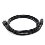 Picture of 5-Pack of 10ft USB A 2.0 Male to USB B 2.0 Male Black Cables