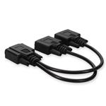 Picture of VGA Male to 2xVGA Female Black Adapter For Resolution Up to 1920x1200 (WUXGA)