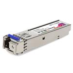 Picture of Ciena® XCVR-A10S55 Compatible TAA 100Base-BX SFP Transceiver (SMF, 1310nmTx/1550nmRx, 10km, LC, DOM)